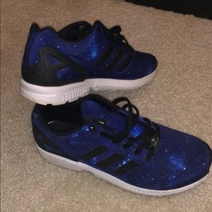 Adidas ZX Flux Galaxy Shoes Mens (Size 9.5).NO BOX